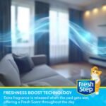 Fresh Step Charcoal Litter Box Pads - Ultra-Absorbent Cat Litter Pads with Activated Carbon for Odor Control, 16.9" x 11.4" - 7 Count - Image 7