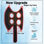 Cat Grooming Hammock Harness for Small Dogs,Pet Hammock Restraint Bag,Dog Grooming Sling for Trimming Nail and Ear/Eye Care(XS Size,6.5") - Image 5