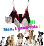 Cat Grooming Hammock Harness for Small Dogs,Pet Hammock Restraint Bag,Dog Grooming Sling for Trimming Nail and Ear/Eye Care(XS Size,6.5") - Image 10