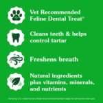 GREENIES Feline Cat Treats Natural Dental Care, Oven Roasted Chicken Flavour, 2.1oz. Pouch - Image 4