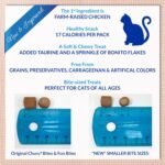INABA Churu Fun Bites for Cats, Soft & Chewy Cat Treats with Taurine, 11g Each Tetra, 18 Tetras (3 per Bag), Chicken with Pumpkin Recipe - Image 4