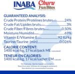 INABA Churu Fun Bites for Cats, Soft & Chewy Cat Treats with Taurine, 11g Each Tetra, 18 Tetras (3 per Bag), Chicken with Pumpkin Recipe - Image 8