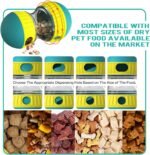 Dog Puzzle Toys, Adjustable Dog Treat Dispensing,Interactive Dog Toys to Keep Them Busy,Food Puzzles Ball for Dogs, Puppy Slow Feeder for Boredom and stimulating Dog Toys IQ Training (Blue) - Image 5