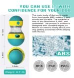 Dog Puzzle Toys, Adjustable Dog Treat Dispensing,Interactive Dog Toys to Keep Them Busy,Food Puzzles Ball for Dogs, Puppy Slow Feeder for Boredom and stimulating Dog Toys IQ Training (Blue) - Image 6