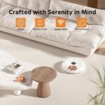 iPettie Donut Frost WiFi 6 Meal Automatic Cat Dispenser with App Control, Dry & Wet Food Automatic Cat Feeder, Smart Dog Feeder with Two Ice Packs, Programmable Timer, Holds 6 x ½ lb. of Food - Image 7