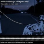 STAVAN Dog Leash for Large Dogs, 4-6FT Heavy Duty No Pull Bungee Shock Absorbing Tactical Leash with 2 Padded Handles, Quick Release Carabiner & Seatbelt Clip (Coyote Brown) - Image 7