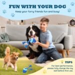 Interactive Dog Toys - New Upgraded Motion Activated Balls for Medium/Large Dogs, Automatic Moving Dogs Toy Wicked Ball for Boredom, Interactive Dog Ball to Keep Them Busy(Blue) - Image 3