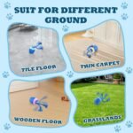 Interactive Dog Toys - New Upgraded Motion Activated Balls for Medium/Large Dogs, Automatic Moving Dogs Toy Wicked Ball for Boredom, Interactive Dog Ball to Keep Them Busy(Blue) - Image 8