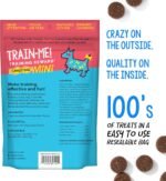 Crazy Dog Train-Me! Bacon Mini Training Reward Treats (1 Pouch), 10 Oz - Image 3