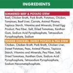 NUTRO Adult Wet Dog Food Cuts in Gravy, 6 Simmered Beef & Potato Stew, 6 Tender Chicken, Sweet Potato & Pea Stew, 12x100g Trays - Image 6