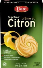 Dare Ultimate Lemon crème - Crunchy Sandwich Cookies with Real Lemon 290g Unit Pack - Image 5