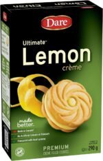 Dare Ultimate Lemon crème - Crunchy Sandwich Cookies with Real Lemon 290g Unit Pack - Image 6