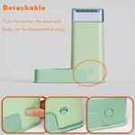 Automatic Pet Feeder Small&Medium Pets Automatic Food Feeder and Waterer Set 3.8L, Travel Supply Feeder and Water Dispenser for Dogs Cats Pets (Light Green) - Image 6