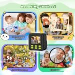 masterbee Kids Instant Print Camera, Birthday Gifts for Boys and Girls, Kids Digital Camera Toys, 1080P HD Video, 3 4 5 6 7 8 9 10 11 12 Year Old Boy Gifts/Girl Gifts (Black) - Image 4