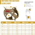 OneTigris Tactical Dog Harness for Large Dogs,No-Pull Dog Harness Vest with Hook & Loop Panels, Military Dog Harness Adjustable Dog Vest Harness for Walking Hiking Training (Coyote Brown,Medium) - Image 5