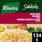 Knorr Sidekicks Pasta for a tasty pasta dish Creamy Bacon Carbonara no artificial flavours 134 g (Pack of 8) - Image 5