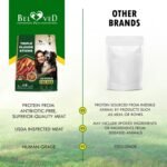 Dog Treats Rawhide Triple Flavor Duck & Chicken Human Grade Meat 300 Gr - Natural Pet Dried Snacks - Grain Free Long Lasting Chews for Large & Small Dogs - Best Sticks for Healthy Teeth - Image 6