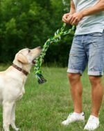 3 Pack Dog Rope Toys for Aggressive Chewers Large Breeds, Indestructible Tough Dog Toys, Interactive Dog Chew Teething Toys for Large and Medium Dogs, Durable Heavy Duty Tug Toys for Boredom - Image 8