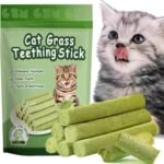 6Pcs Cat Toys Cats Grass Treat for Indoor Cat Edible Grass Kitten Toys Kitty Chew Grass Sticks for Teeth Kitten Snack - Image 2