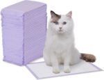 Amazon Basics Cat Litter Pee Pads, 40 Count, Universal Fit for Litter Box, Odor Control with Fresh Scent - Image 2