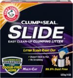 Arm & Hammer Clump & Seal Slide Clay Cat Litter, 6.4kg, Odour Control, Dust Free, Clumping Litter - Image 2