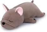 Auspicious Beginning 30'' Giant French Bulldog Plush Stuffed Animal - Large Sleeping Dog Plush Pillow, Plushie Toy for Birthday Gifts, Kids, Girls, Boys - Image 2