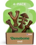 Benebone Small 4-Pack Dog Chew Toys for Aggressive Chewers, Made in USA, 30lbs and Under - Image 2
