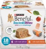 Beneful Incredibites Wet Dog Food for Small Dogs, Real Chicken & Salmon Pâté Variety Pack - 85 g Can (12 Pack) - Image 2