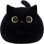 Black Cat Plush Toy 16'', Giant Cat Stuffed Animal Plushies Pillow for Girl Boy Kid Adult, Large Big Soft Gift for Birthday Christmas Valentine's Day Home Decor - Image 2