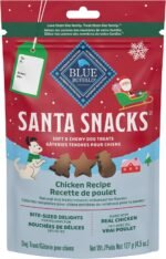 Blue Buffalo Santa Snacks Natural Soft Dog Treats, Chicken 4.5-oz - Image 2
