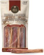 Bully Bunches 6 Inch Collagen Wrapped in Beef Bully Stick | Consistently Sized, All-Natural, Long Lasting Dog Chew | Dental Stick for Avid Chewers (6 Inch, 5 Pack) - Image 2