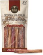 Bully Bunches Collagen Wrapped in Beef Bully Stick | Consistently Sized, All-Natural, Long Lasting Dog Chew | Dental Stick for Avid Chewers (6 Inch, 10 Pack) - Image 2