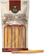 Bully Bunches Premium 6 Inch Standard Odour-Free Bully Sticks - Small Dogs & Puppies - Consistently Sized, Long Lasting Chew Bones - All Natural & Single Ingredient, Beef Dog Treat, No Rawhide (10 Pk) - Image 2