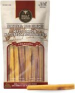 Bully Bunches Premium 6" Thick Odour-Free Bully Sticks for Small & Medium Dogs - Consistently Sized, Long Lasting Chews for Oral Care - All Natural & Single Ingredient Beef Treat, No Rawhide (10 Pk) - Image 2