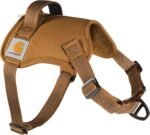 Carhartt Nylon Duck No Pull Dog Harness, Fully Adjustable Dog Harness with Quick Control Handle and Reflective Accents, Carhartt Brown, Medium - Image 2