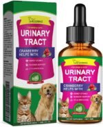 Cat & Dog Natural UTI Medicine, Cranberry Supplement for Dogs, Urinary Tract Infection Treatment Care Drops, Prevention Incontinence, Stones- Bladder Constipation Relief, Kidney Support for Pets - Image 2