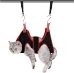 Cat Grooming Hammock Harness for Small Dogs,Pet Hammock Restraint Bag,Dog Grooming Sling for Trimming Nail and Ear/Eye Care(XS Size,6.5") - Image 2