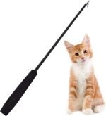 Cat Interactive Stick DIY Stretch Wand Cat Telescopic Teaser Toys for Cat Catcher Exercise Playing Toys Pet Supplies - Image 2