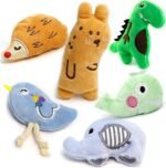 Cat Toys, Interactive Cat Toy for Indoor Cats, Soft and Durable Crinkle Sound Catnip Toys, Catnip Filled Mouse Cat Teething Chew Toy (Pack of 6) - Image 2