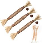 Catnip Toys‖ Silvervine for Cats: Cute Cat & Kitten Toys for Indoor Cats Interactive‖ Cat & Kitten Teething Chew Toys for Aggressive Chewers‖ Silvervine Sticks Cat Dental Toy (3PCS) - Image 2