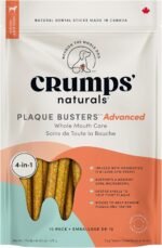 Crumps Naturals Plaque Busters Advanced - Whole Mouth Care Dental Sticks 9.5oz - Image 2