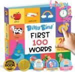 Ditty Bird First 100 Words Interactive Sound Book for Toddlers 1- 3 Speech Therapy Educational Learning Books for 1 Year Old - Image 2