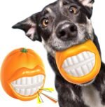 Dog Chew Toys Medium/Large/Aggressive Indestructible Dog Toys Interactive Long-Lasting Sturdy Squeaky Toy Dog Balls for Clean Teeth and Training - Image 2