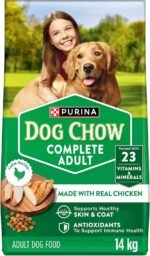 Dog Chow Complete Dry Dog Food, Chicken - 14 kg Bag - Image 2