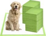 Dog Pee Pads Extra Large 24"x36", 50 Count Super Absorbent Disposable Puppy Training Pads with Leak-Proof & Quick-Dry, XL Potty Pads for Dogs, Doggie, Cats, and Puppies, Green - Image 2