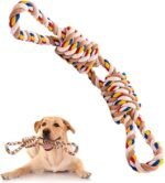 Dog Rope Toys,Aggressive Chew Rope Toys for Medium Large Dogs, Tooth Cleaning Chew Toys, Tug of War Dog Toys - Image 2