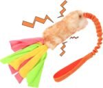 Dog Tug Toy, Bungee Tug of War Rope Toys with Squeaky Sound for Exercise & Interactive Play Games, Puppy Training Pull Toy for Small Medium Large Dogs - Image 2
