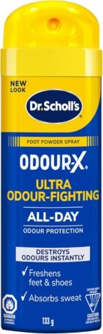 Dr. Scholl's Odour Destroyers All day Spray Powder 133 g (Packaging May Vary) - Image 2