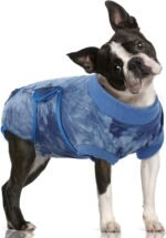FUAMEY Recovery Suit for Dogs After Surgery,Soft Breathable Dog Bodysuit E-Collar & Cone Alternative Surgical Suit,Male Female Dog Neuter Spay Suits Anti Licking Wounds Onesie Blue Tie Dye M - Image 2