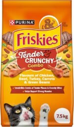 Friskies Grillers Tenders & Crunchy Bites Dry Cat Food - 7.5 kg Bag - Image 2